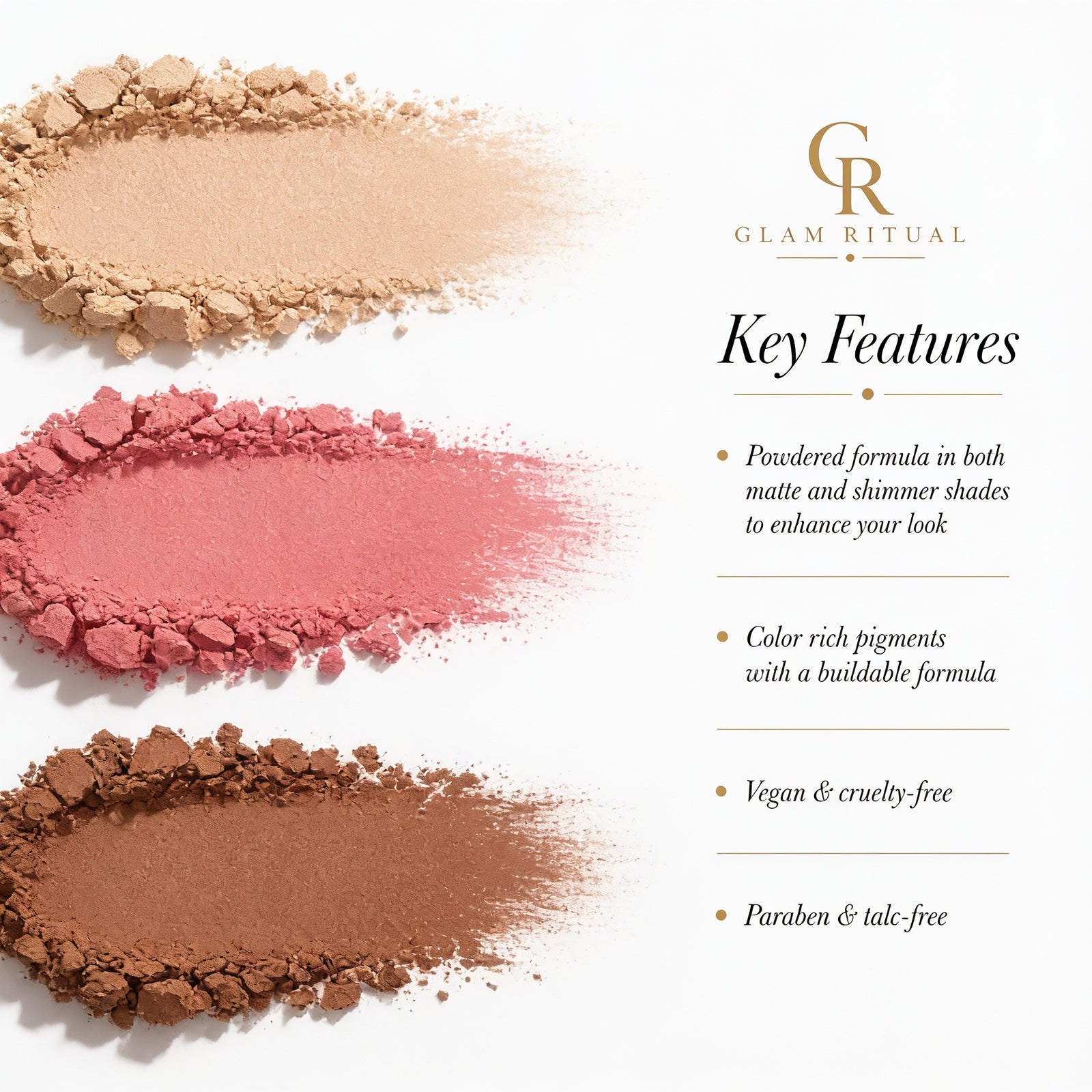 Glam Ritual SCULPT 3-in-1 Cheek Palette