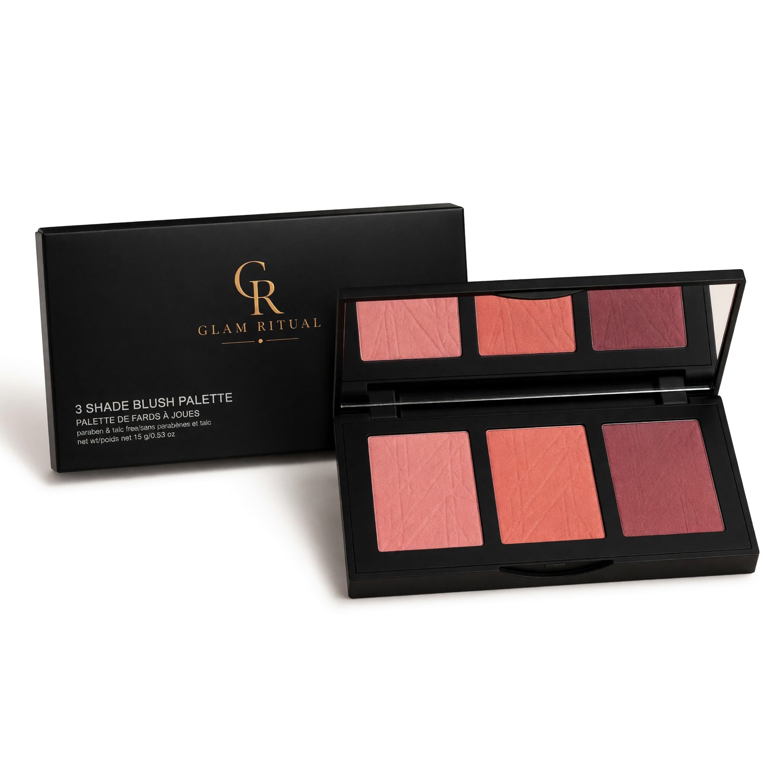 Glam Ritual FLUSH 3-in-1 Blush Palette