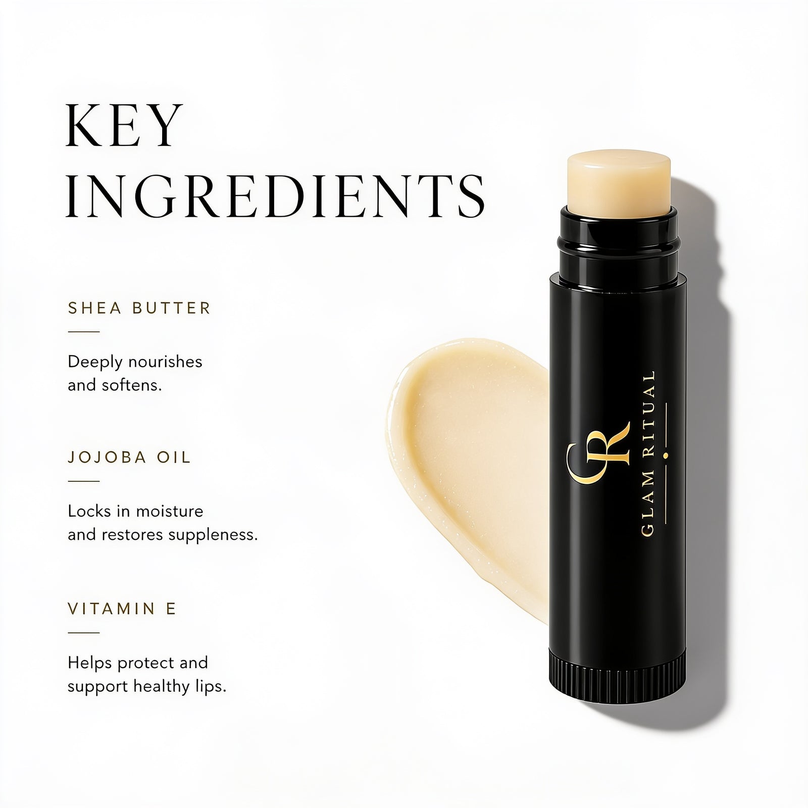 Glam Ritual SOFTEN Vegan Lip Balm