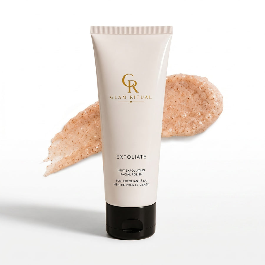 Glam Ritual REFINE Mint Exfoliating Facial Polish